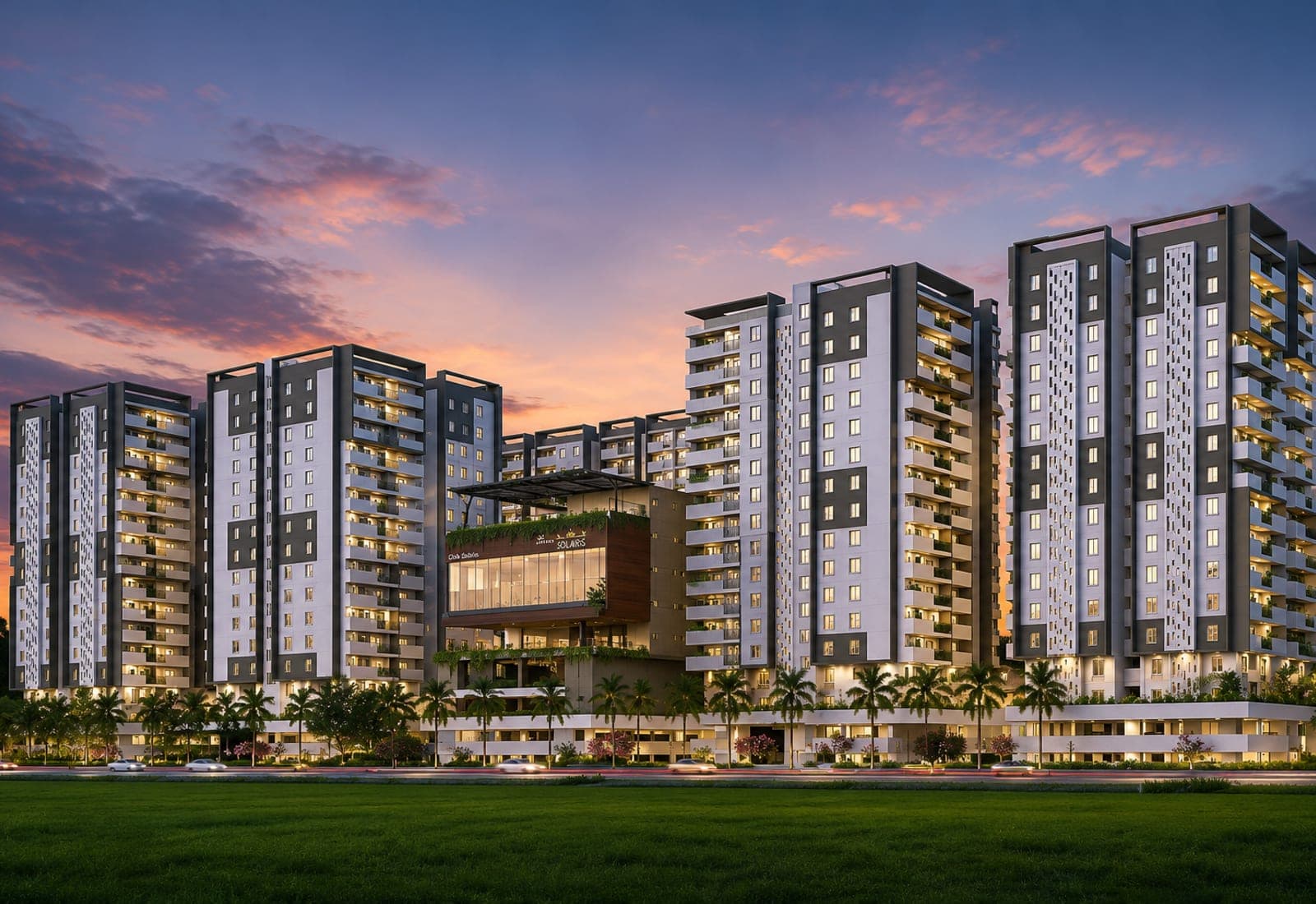 AR Homes Rise residential tower at Kollur
