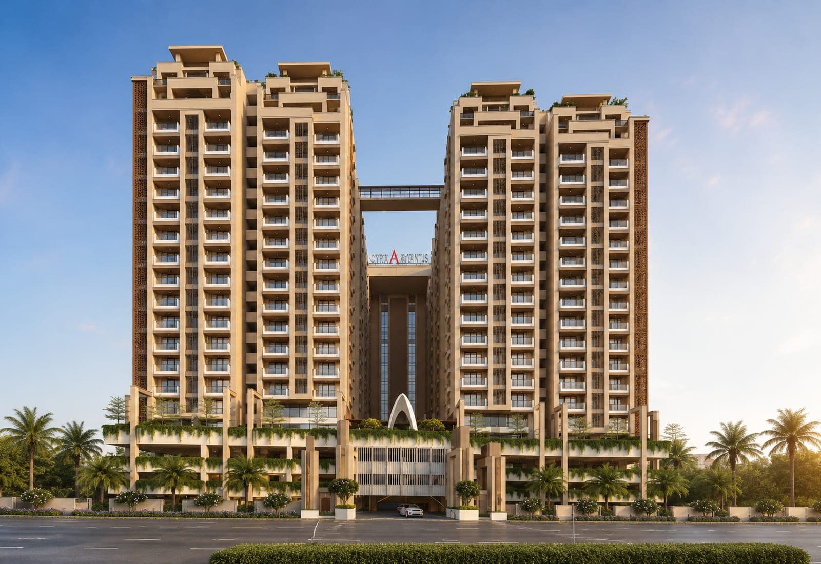MiliArium residential tower at Velimela
