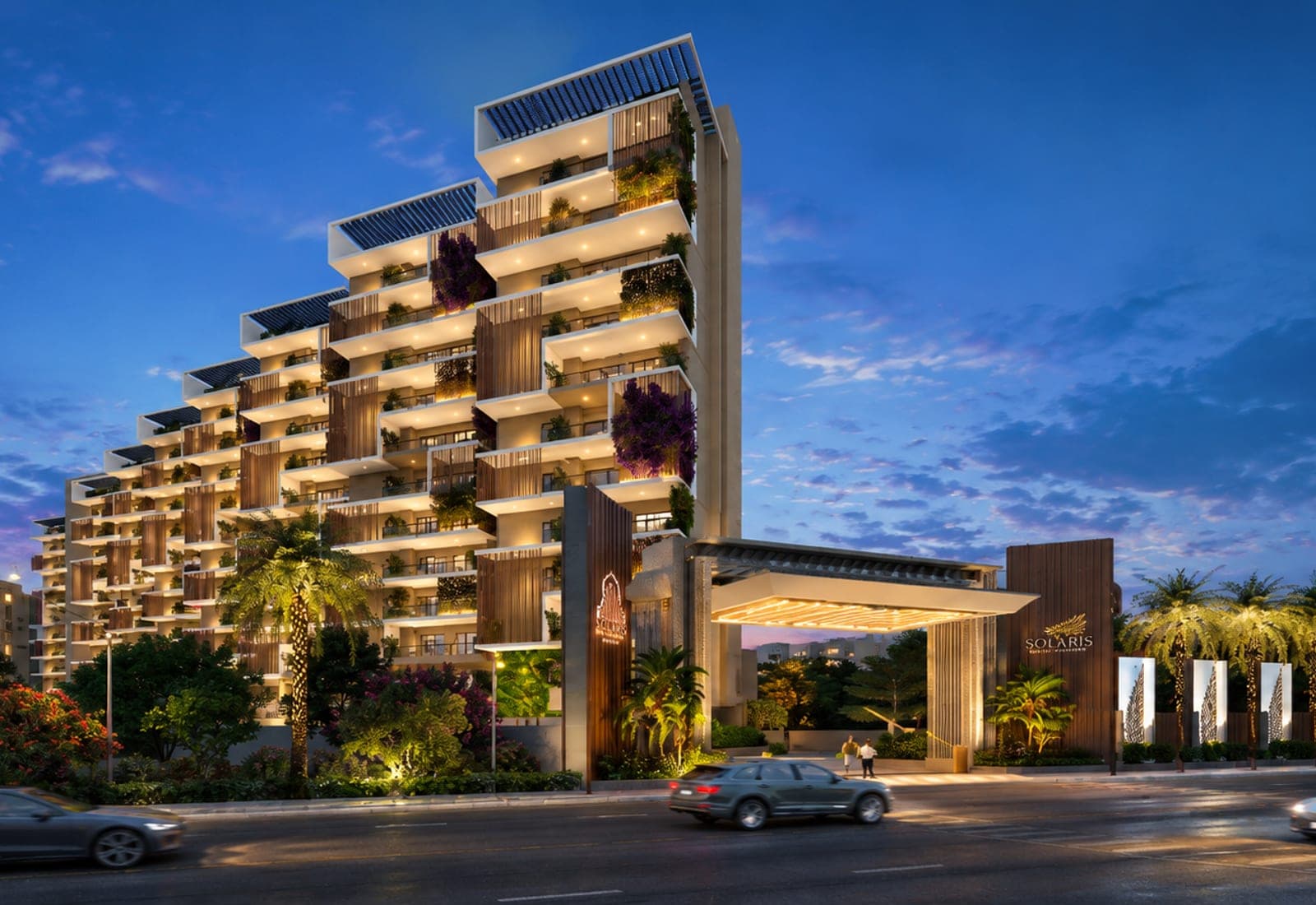 Solaris residential tower at Velimela